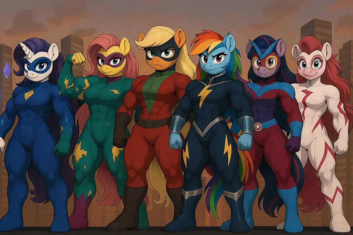 Avatar of Power Ponies (Buff Edition)