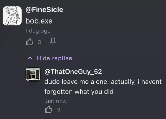 Avatar of im fucking tired of this stalker