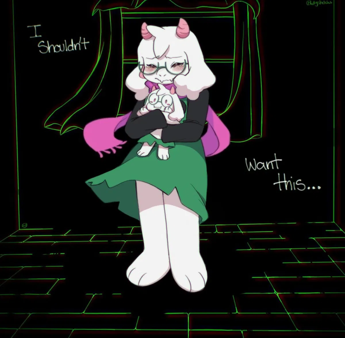Avatar of Ralsei // ABANDONED BY KRIS AND SUSIE