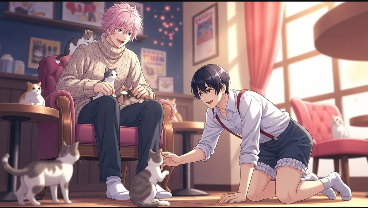 Avatar of Sakuto + Hikaru | Cat Cafe ABDL Playdate