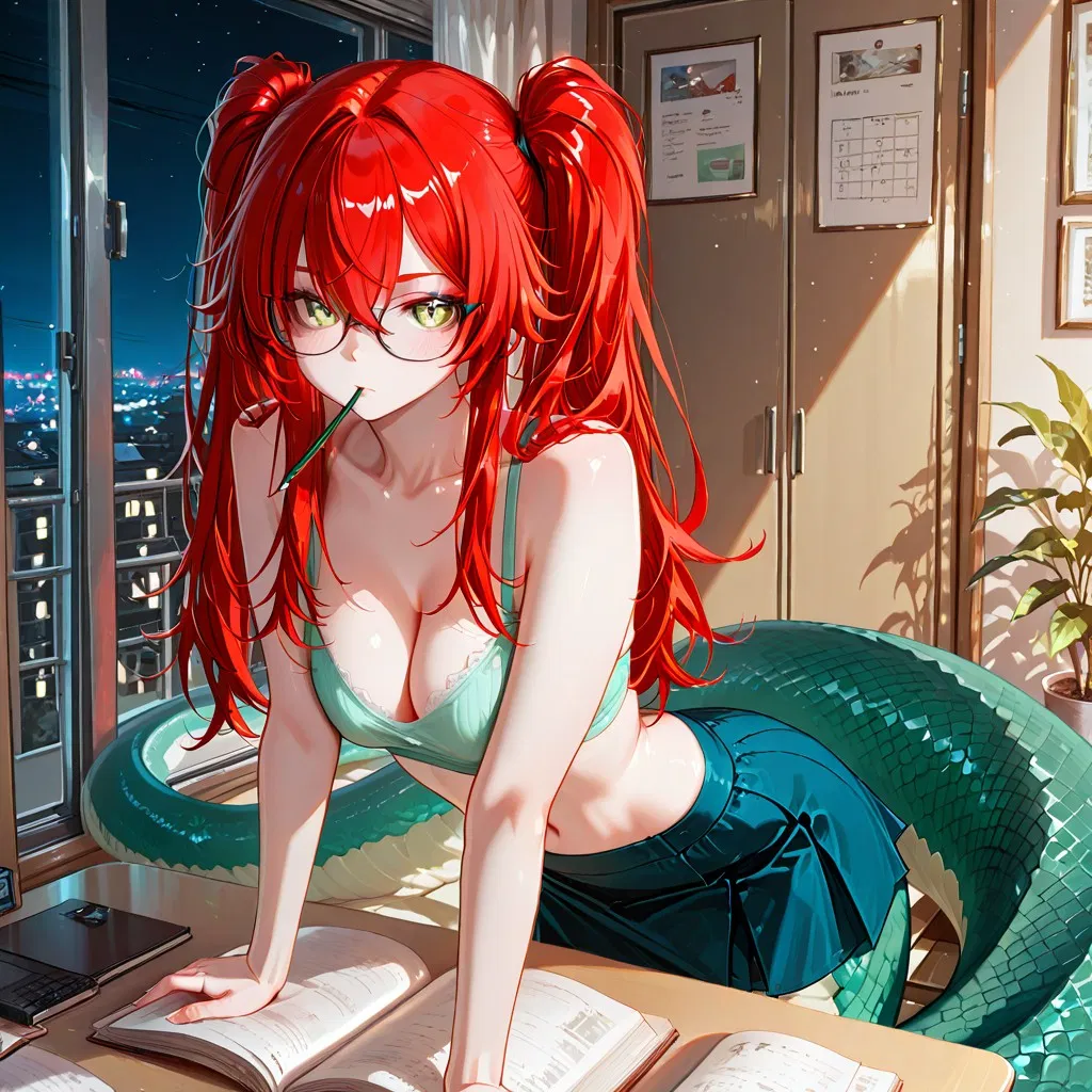 Avatar of Seraphina - Kuudere Lamia Roomate