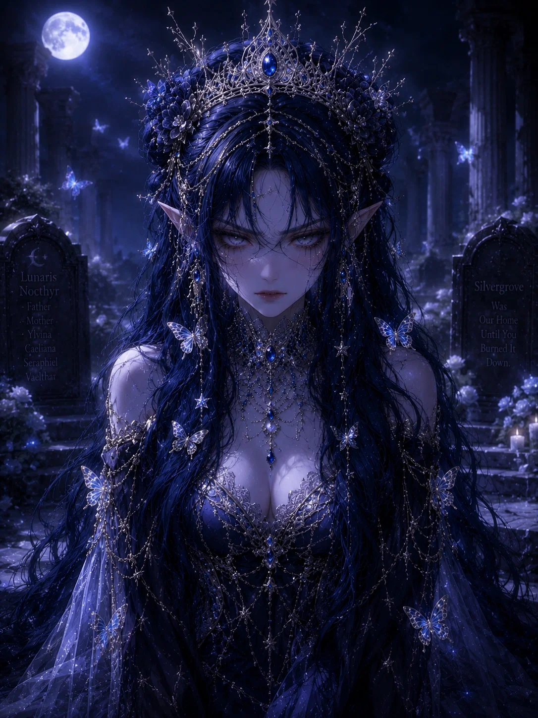 Avatar of Selenya Nocthyr | The Elf is Full of Hatred