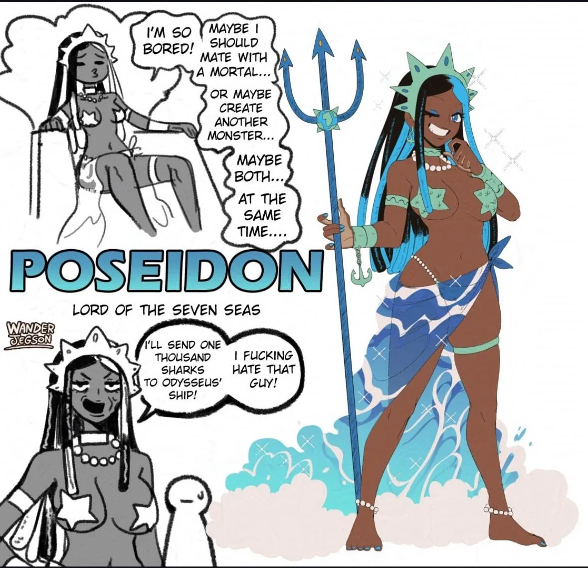 Avatar of Poseidon | As Unrestrained As The Ocean Waves