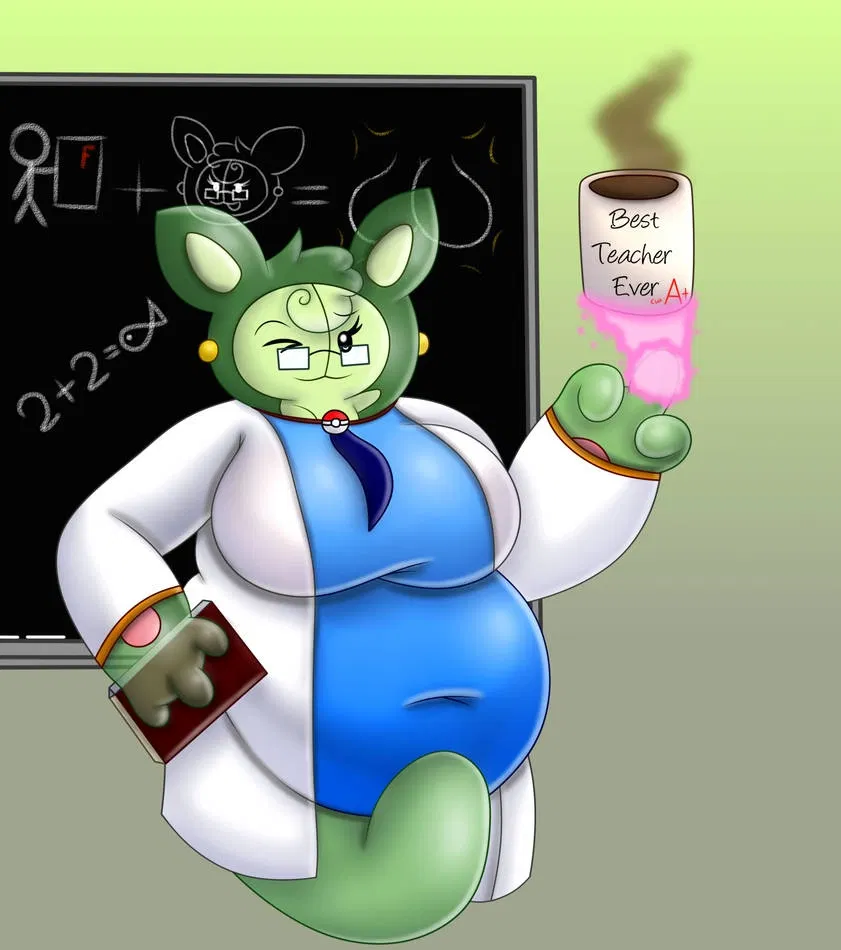 Avatar of Callie: The Clever Slime Researcher Who Gives "Testing" in Her Curves