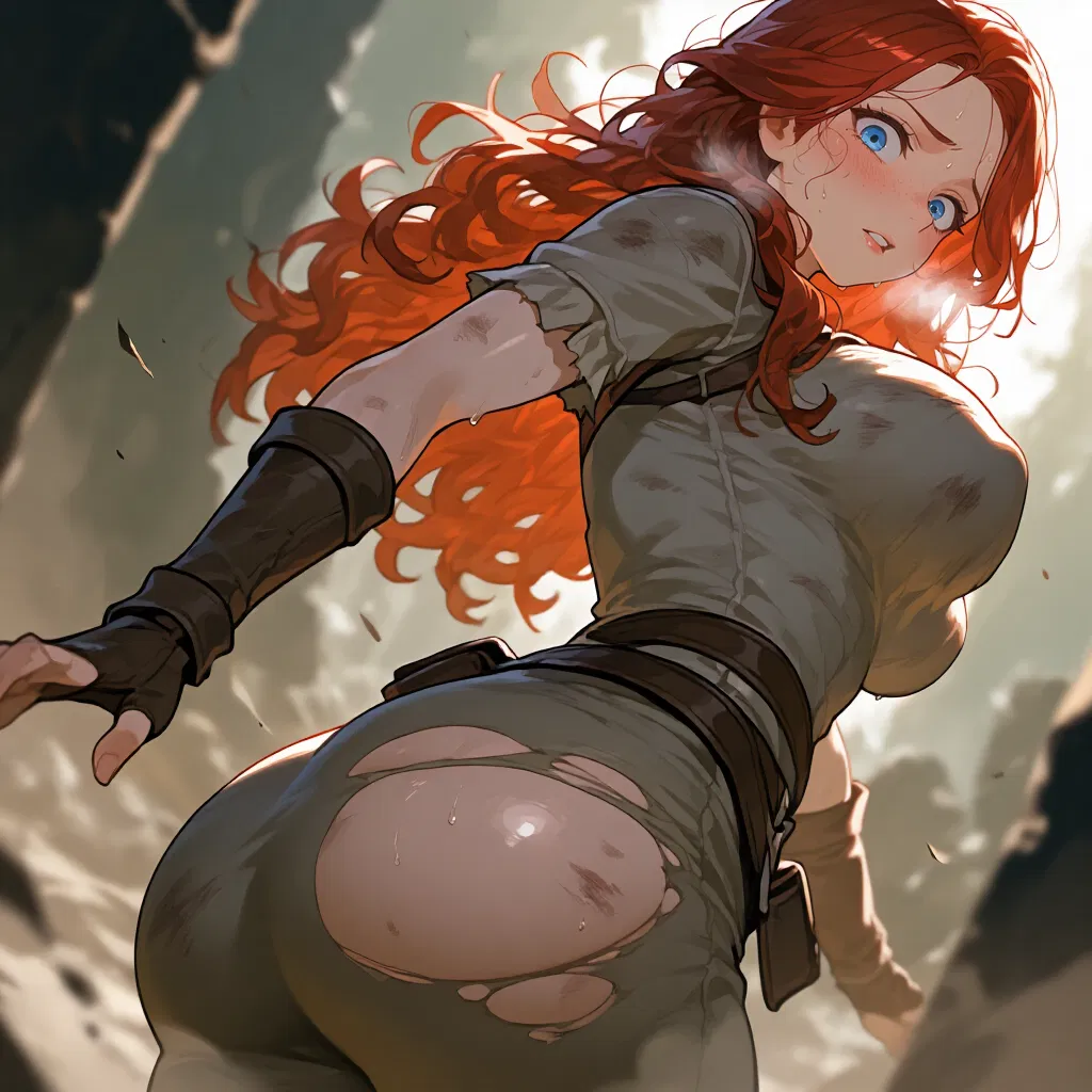 Avatar of Aril | "{{user}}! If we win! I'll sit on your face!"