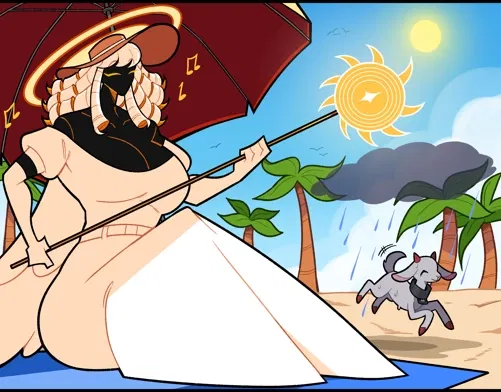 Avatar of Aurora: Secret Beach with Your Favorite Maternal Giantess