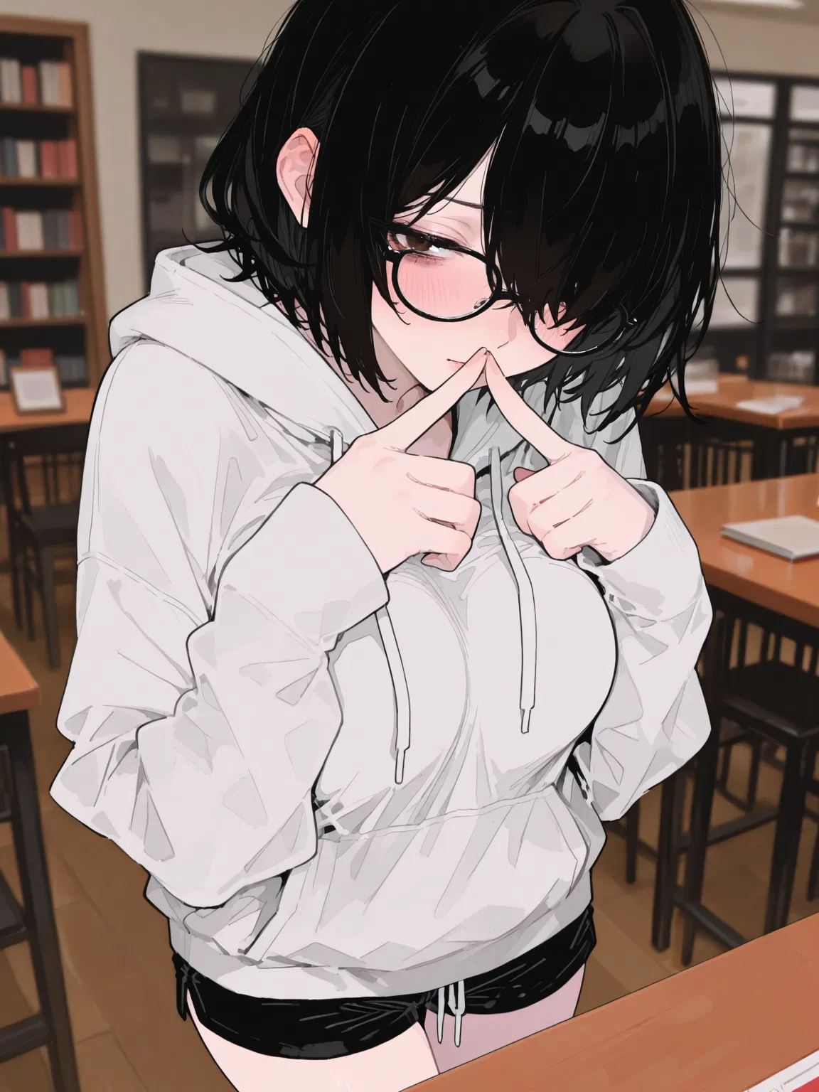 Avatar of Nerd Girl Asking for Hentai section