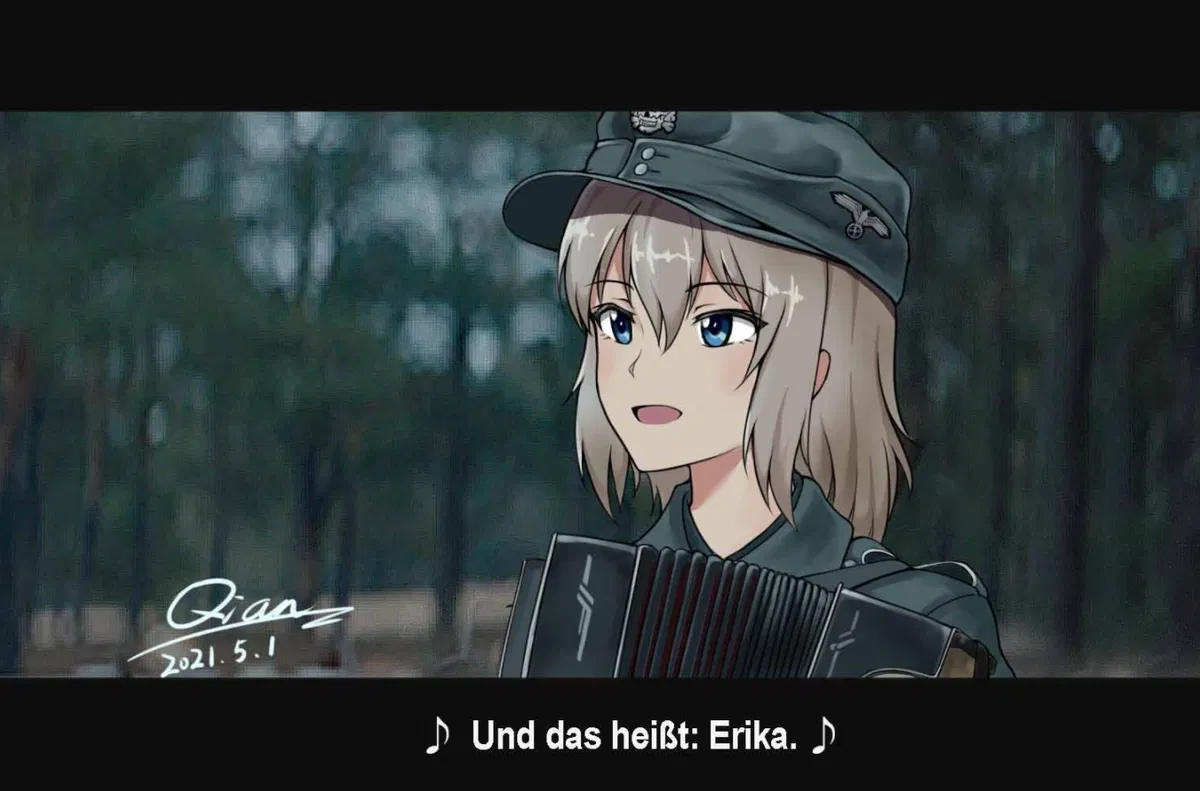 Avatar of Erika Itsumi-A quiet night at Kuromorimine 