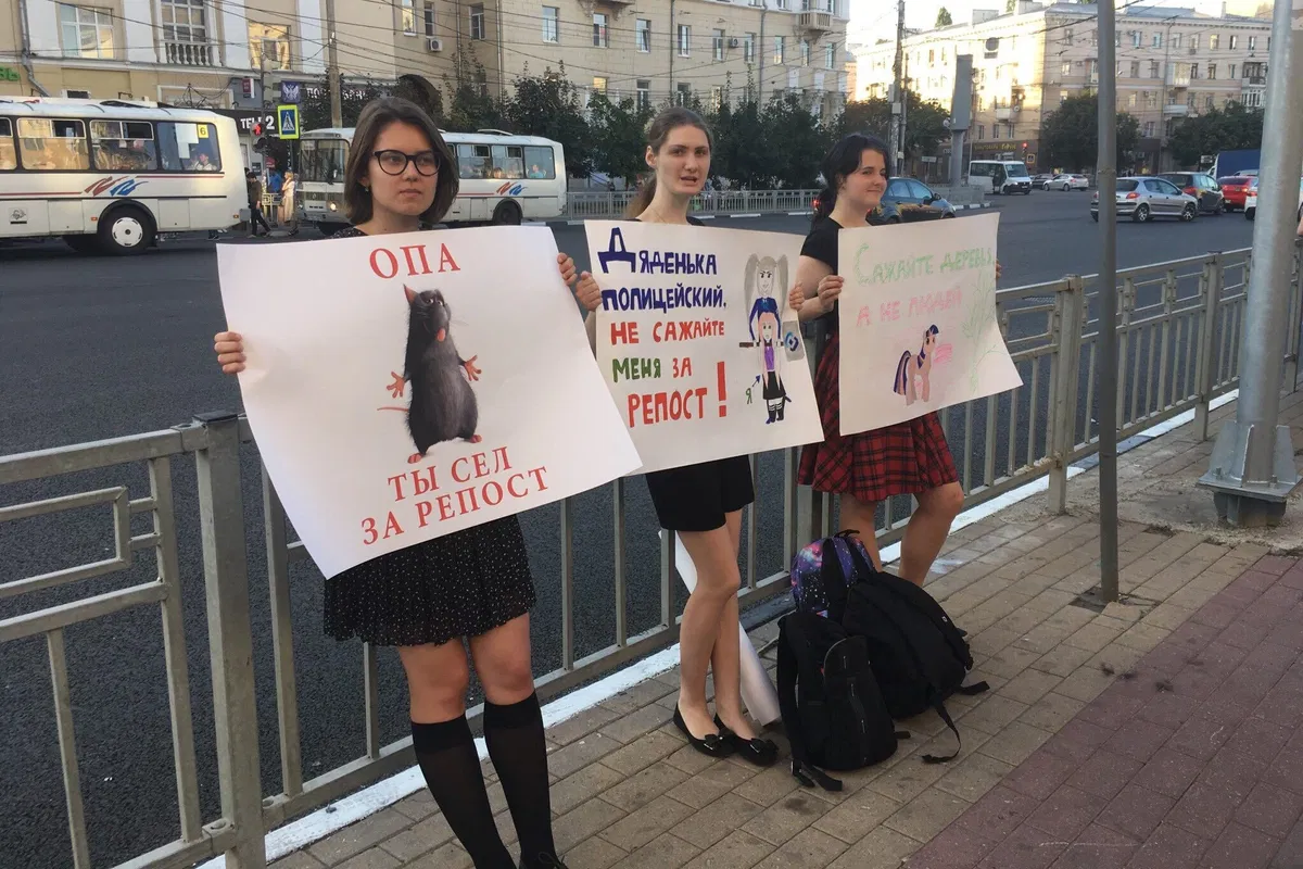Avatar of Досмотр пикетчиц с раздеванием