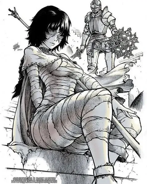 Avatar of Osthryth | Eyeless Maiden of the Ruins