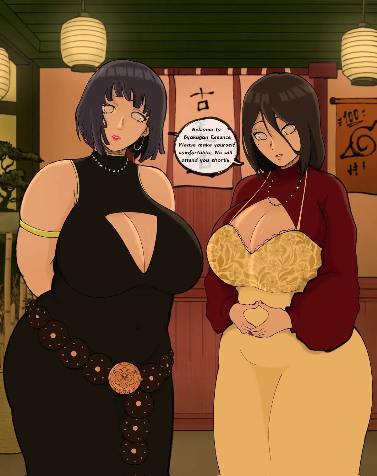 Avatar of Hanabi Hyūga and Hinata Hyūga