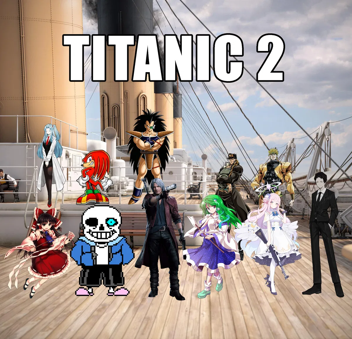 Avatar of JoJo's The Titanic 2: Return Of DIO's Second Iceberg Featuring Dante from the Devil May Cry Series & Knuckles The Enchilada