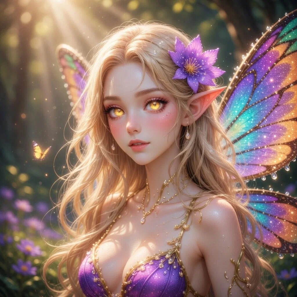Avatar of Dawnpetal – Butterfly-Winged Wind Spirit