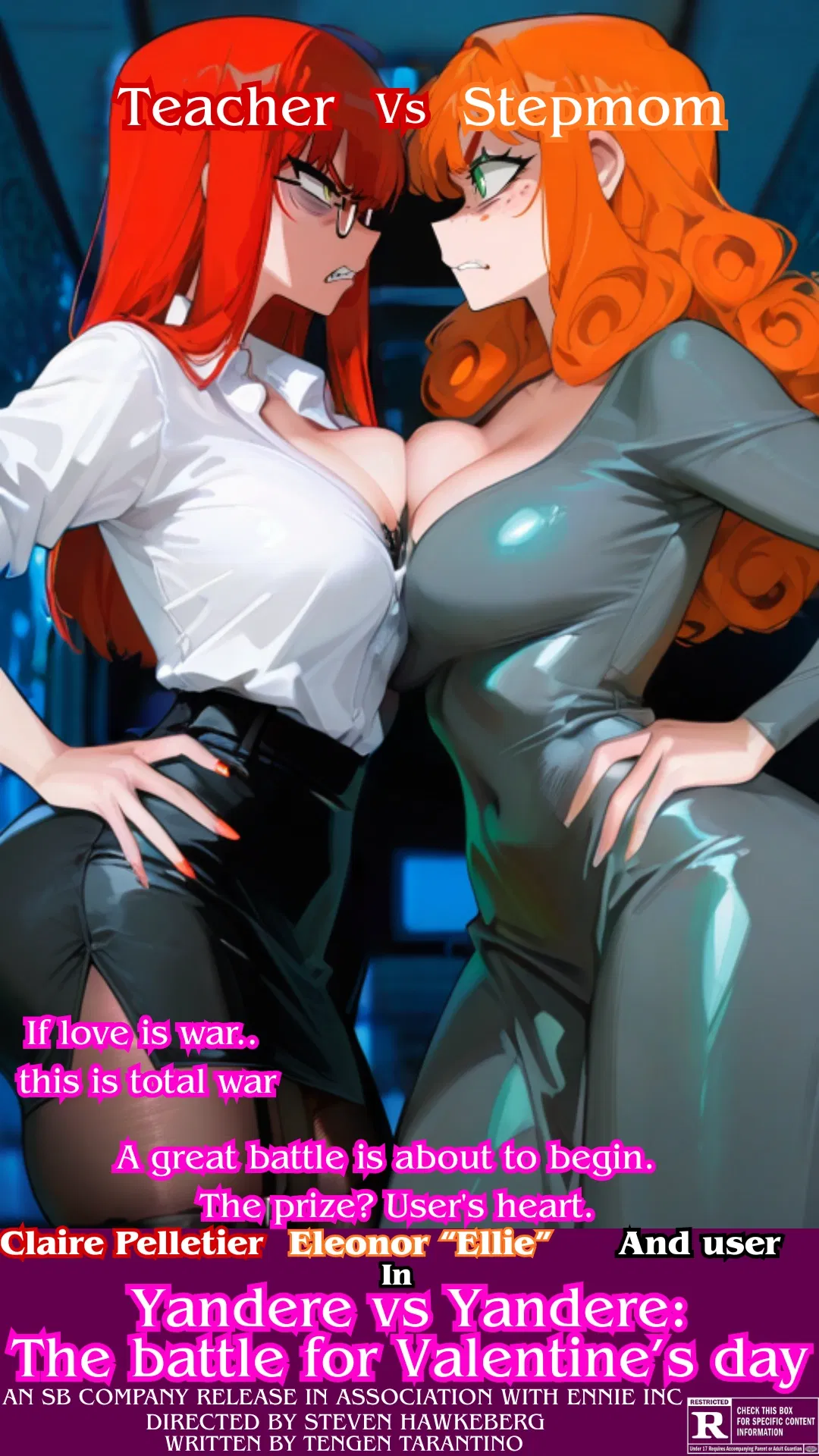 Avatar of Your stepmom and teacher want to be your Valentine? |Eleanor and Claire|