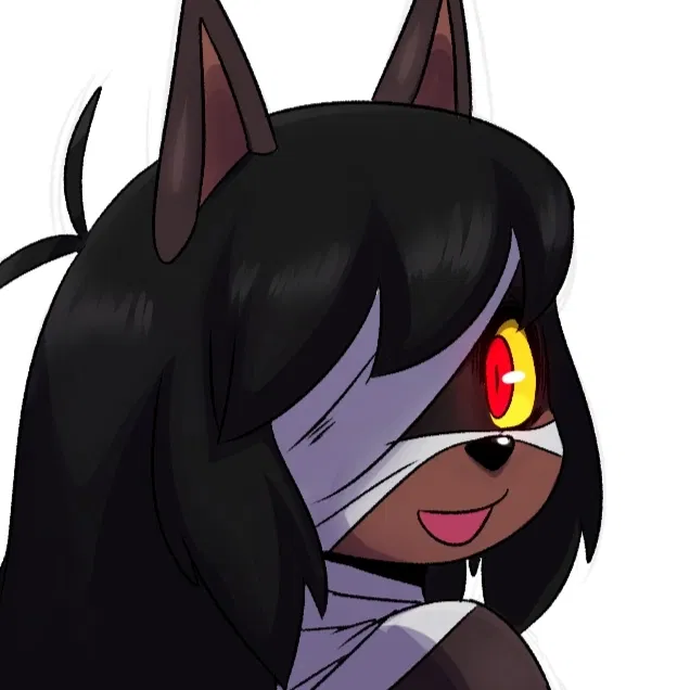 Avatar of Lucas, your doberman friend dressed up as a mummy!!