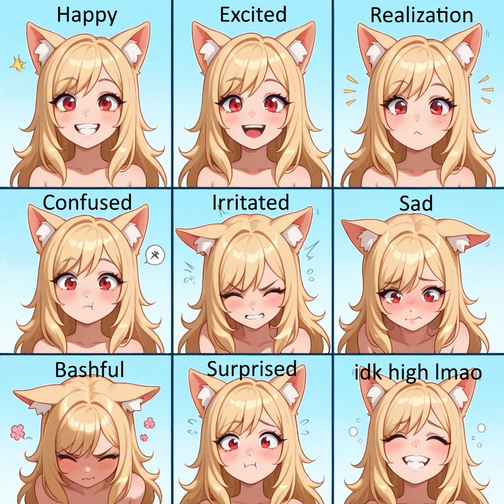 Avatar of Emotions Display Test