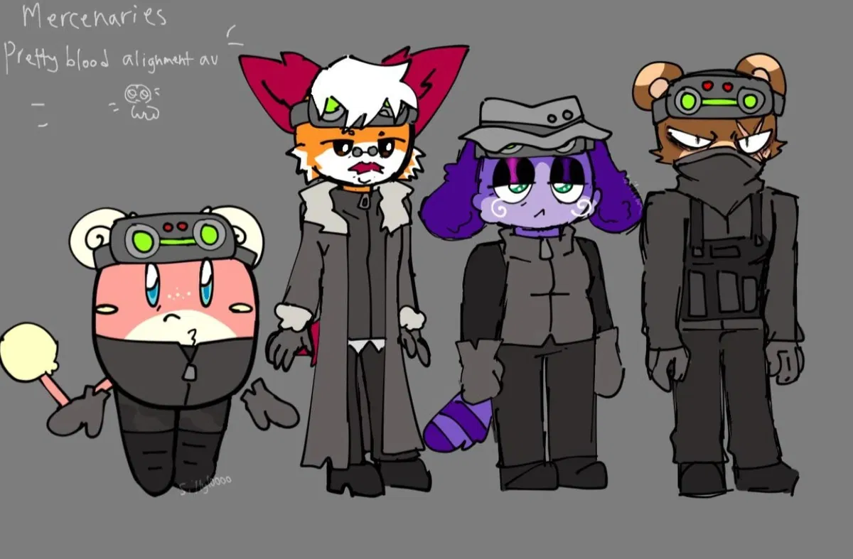 Avatar of Kim, Canny, Mr. X and Puzz (Undercover)