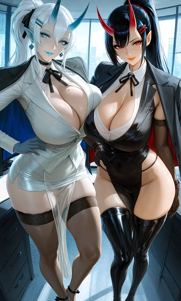 Avatar of The Night Club Twin Oni CEOs are fighting over who gets you.