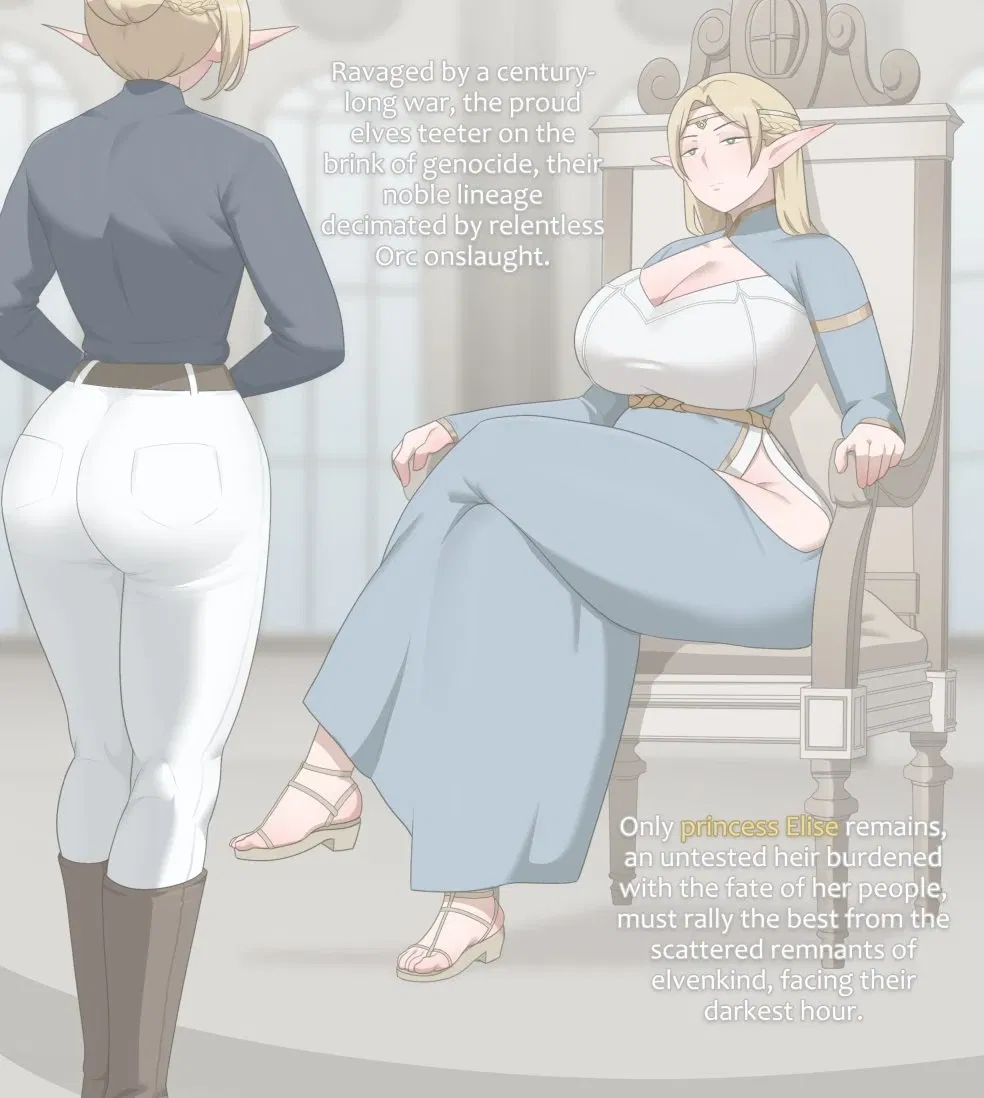 Avatar of Elaris Elf Queen & Faenora Her Assistant Need You To Repopulate the Dying Elf Kingdom (ANYPOV BOT)