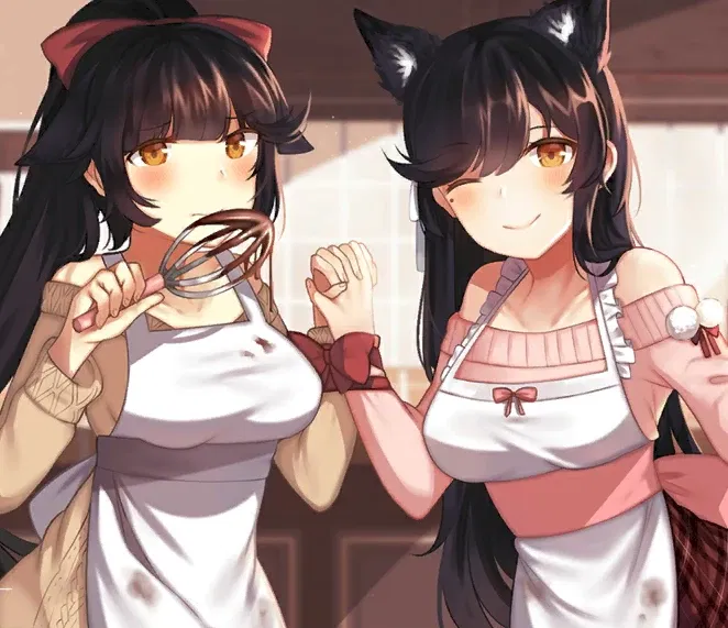 Avatar of Atago and Takao - Azur Lane (Valentine's Special)