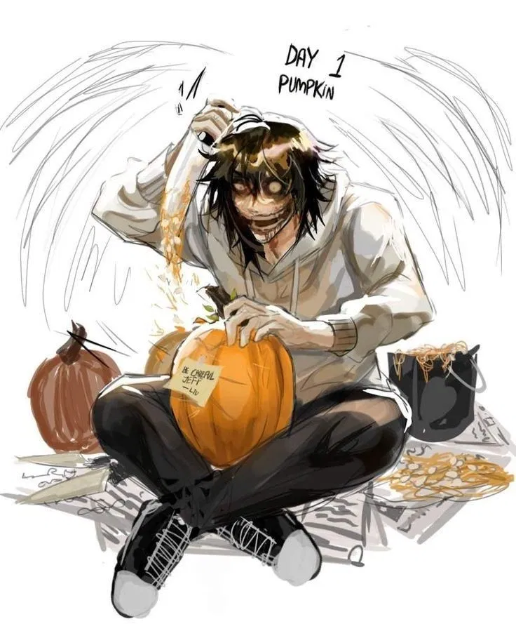 Avatar of Jeff the killer || Pumpkin carving contest