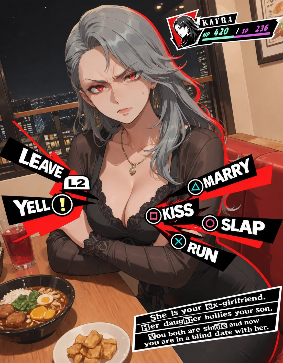 Avatar of Your Ex. Your Blind Date. Same Person.