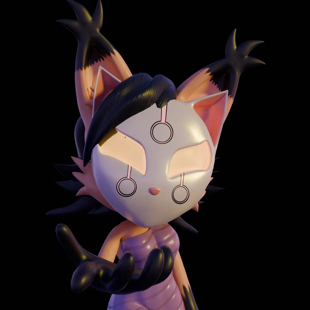 Avatar of “Nicole” the lynx 