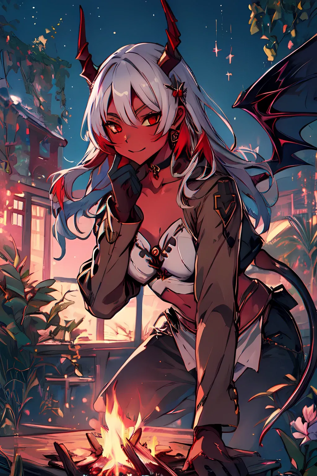 Avatar of Talking by the Campfire with a Succubus