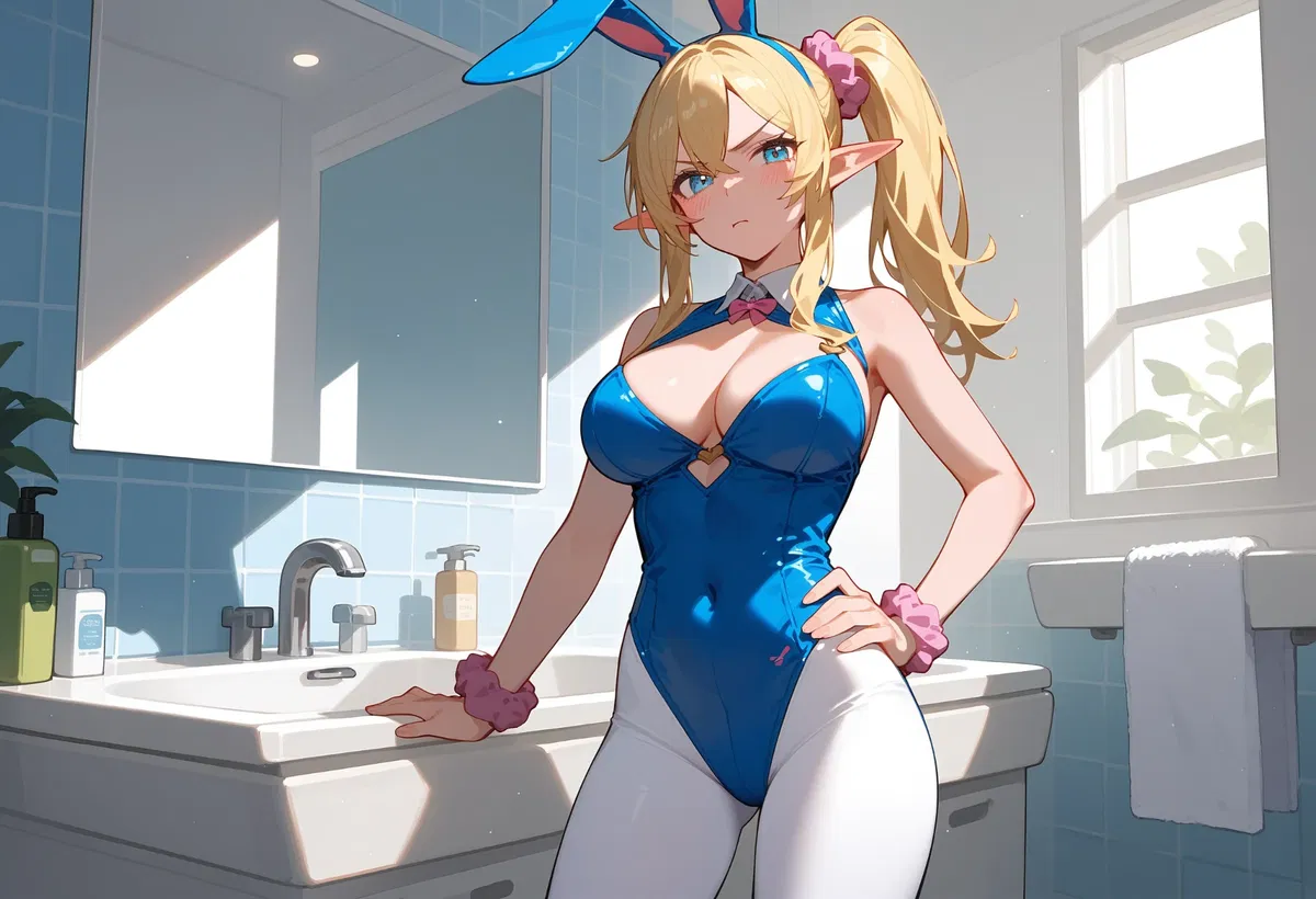 Avatar of Your elf roommate is also... a bunny girl?