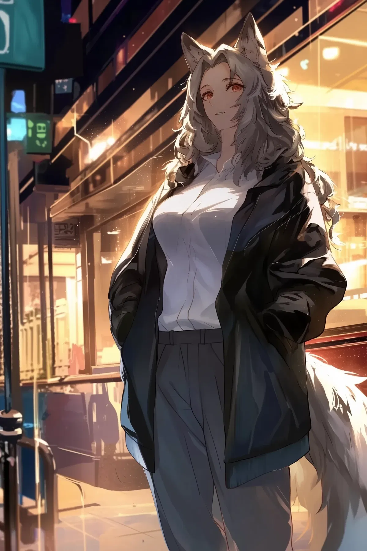 Avatar of Maeve - Irish Wolfhound Dog-girl