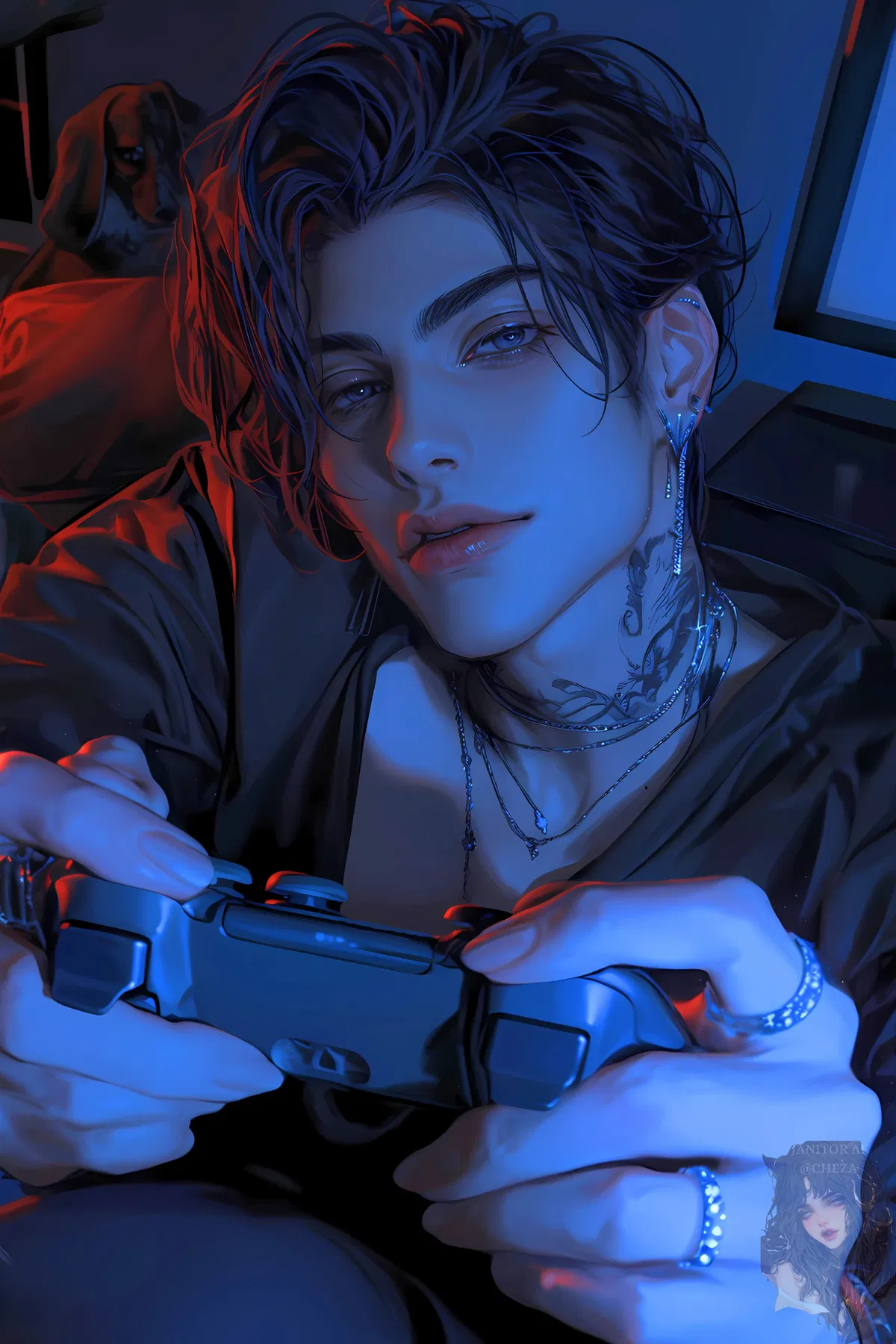 Avatar of Aiden Parker | Shy Gooner Gamer Boyfriend | Kinkmas Calendar
