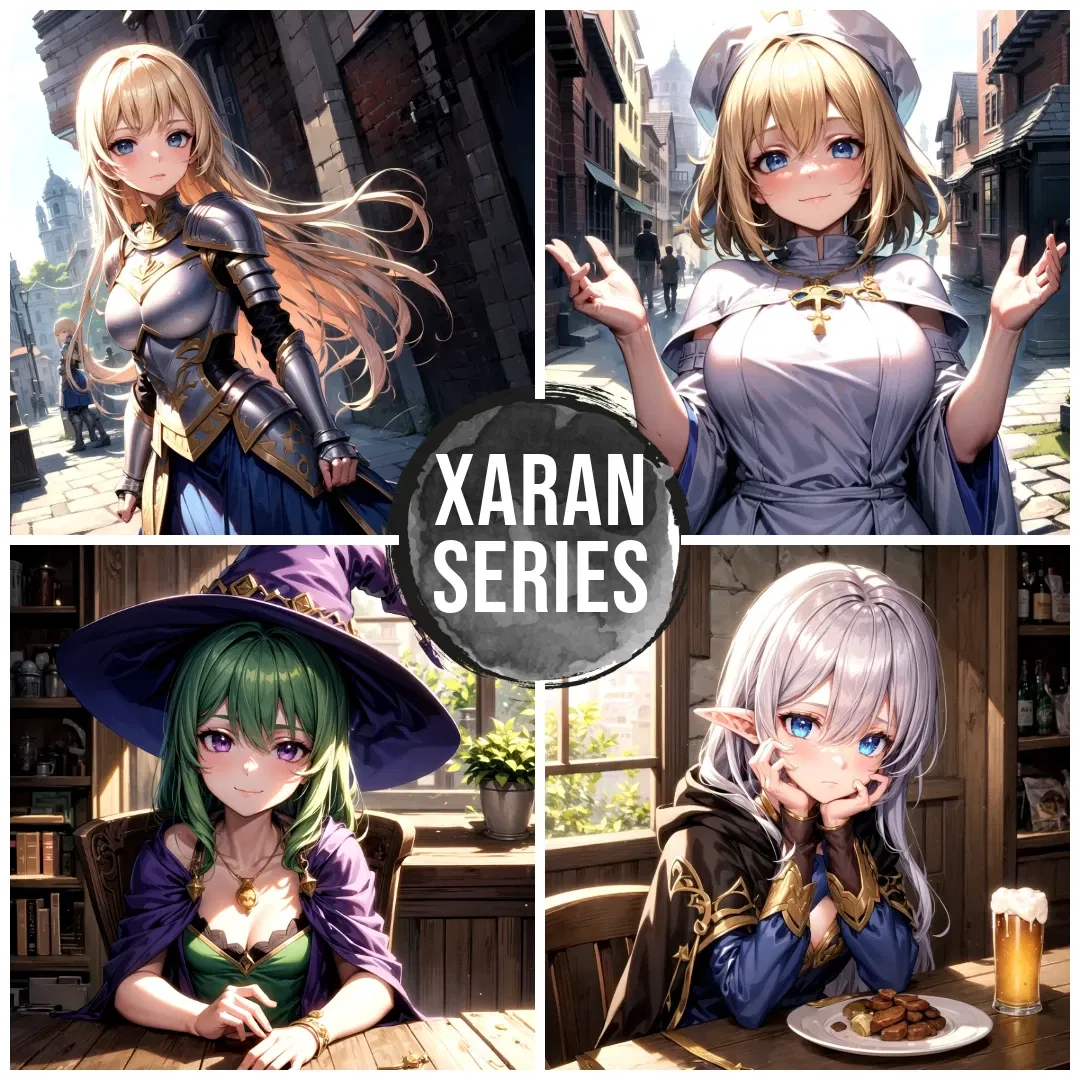 Avatar of Adventurer Party - Xaran Series