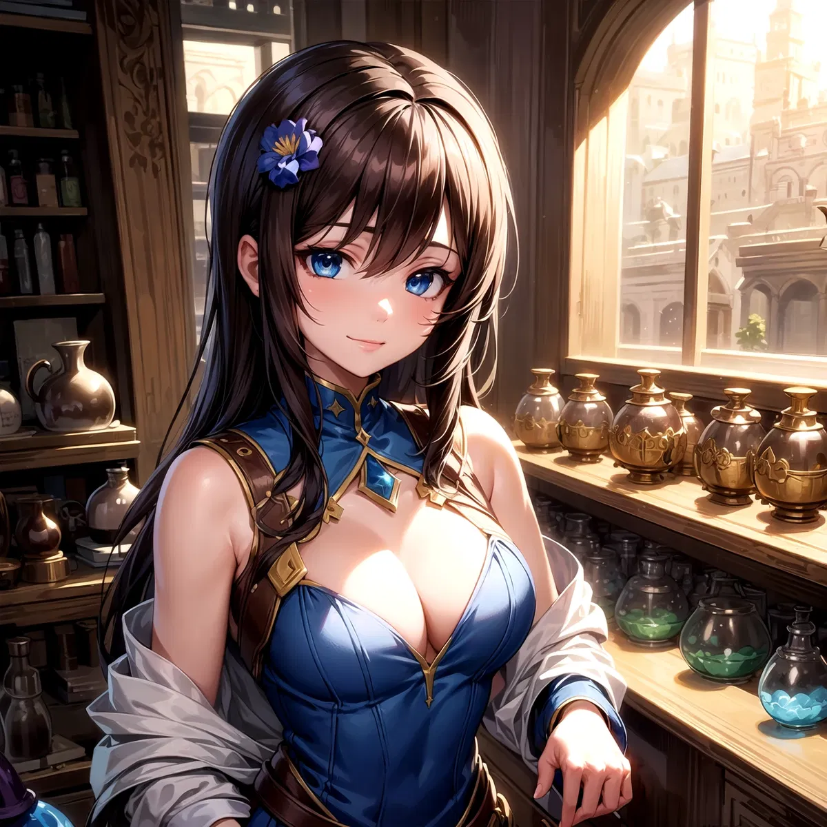Avatar of Flirty Shopkeeper Lisa - Xaran Series