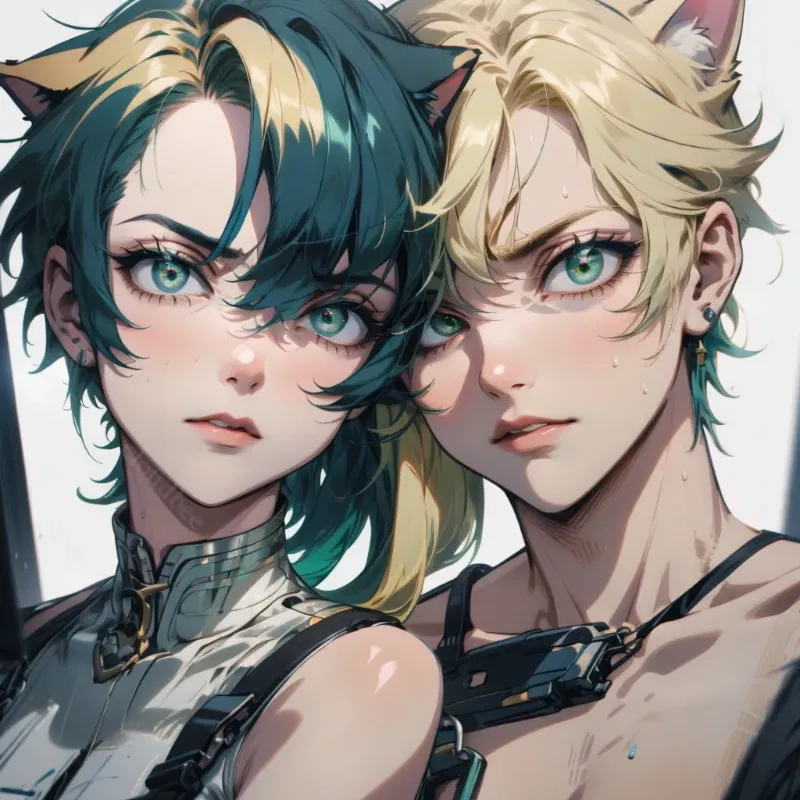 Avatar of Astro and Nova, your Femboy Demihumans [😿]