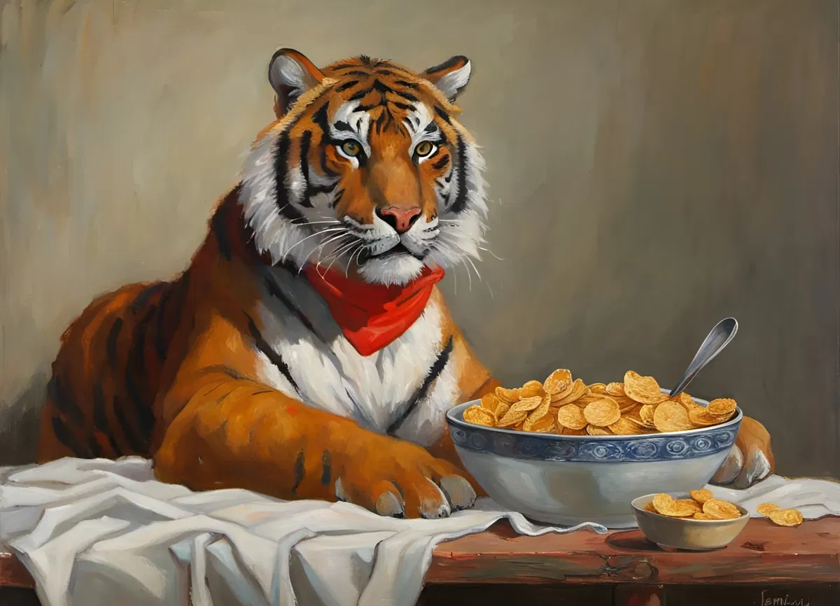 Avatar of Tony the Tiger - Brennan Lee Mulligan edition.
