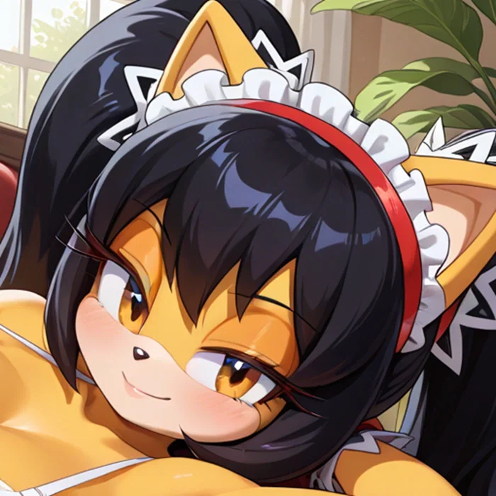 Avatar of Misadventure Bust-up! (Sonic the Hedgehog/ SuperbunnyGT) Episode 5: Honey the Cat - Light Amber Yellow Exotic Emerald