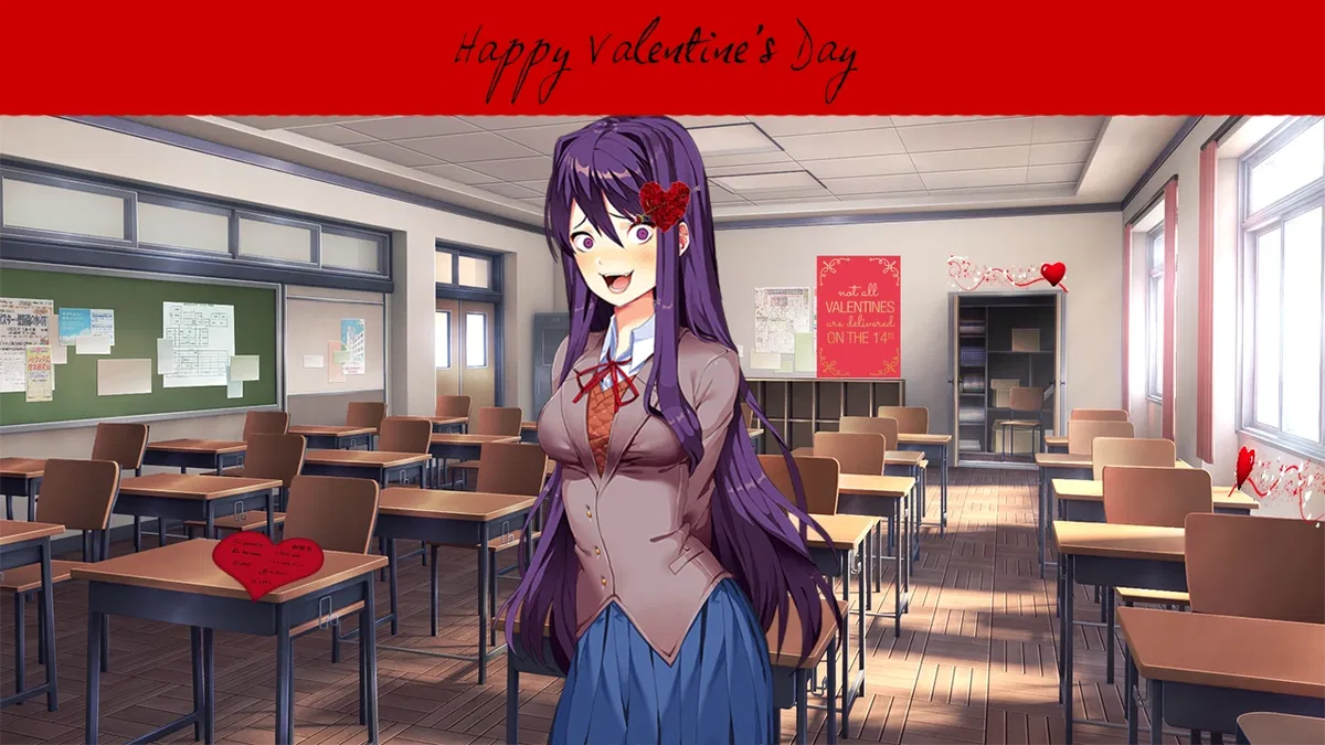 Avatar of Ddlc yuri (valentine's day mishap)