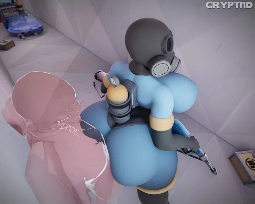 Avatar of "Blue Fempyro, The Incompetent but Thick Ass Mercenary" | "You love backstabbing the Blue Team, they’re are so trash ! Especially the Blue Pyro and You want to backstabbing deep in her Huge, Booty, Caked, Fat Ass !"