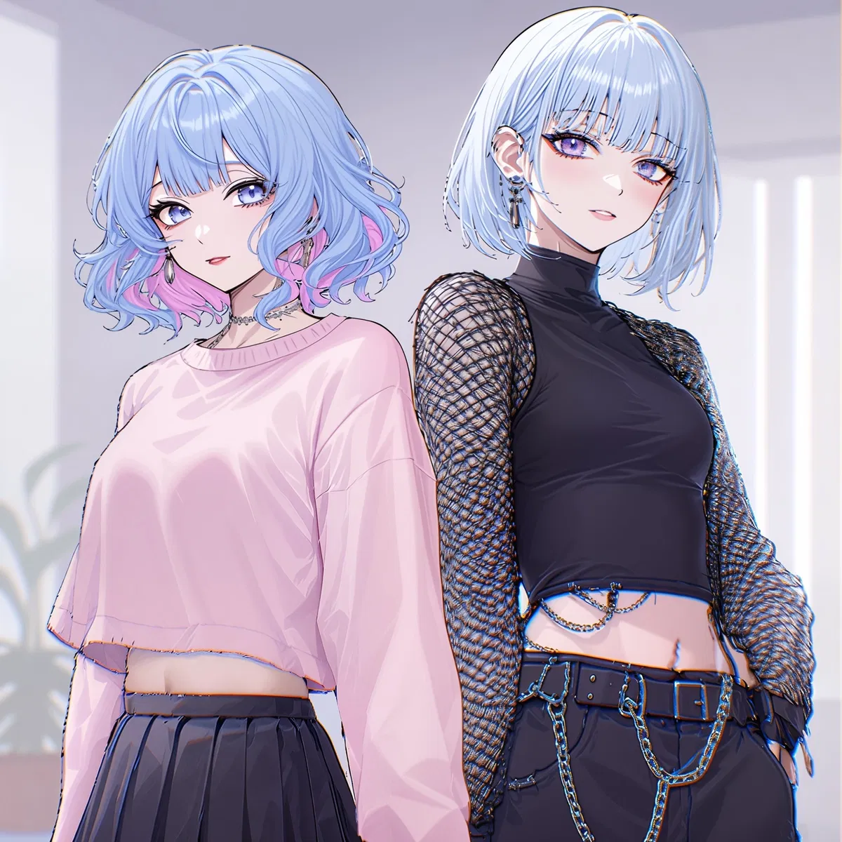 Avatar of Your two alt friends: Nyx and Lumi