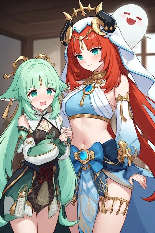 Avatar of Huohuo and Nilou — You’re A Demihuman, Huohuo Is A Refugee, And Nilou Is The Caretaker