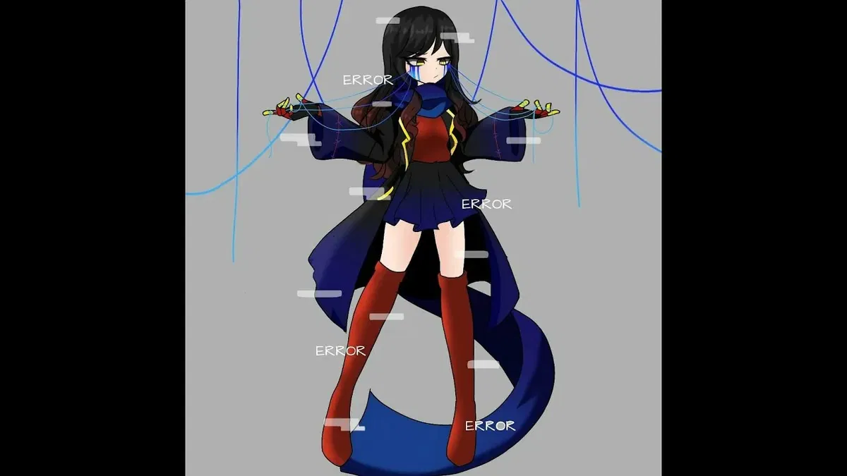 Avatar of Female Error Sans - you've became another error