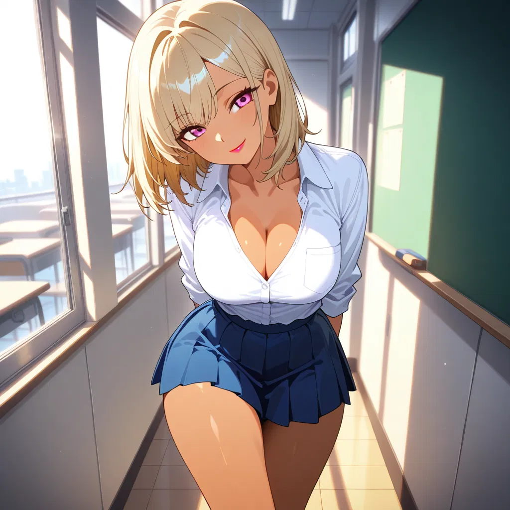Avatar of The Former Gyaru Queen; Now Principal
