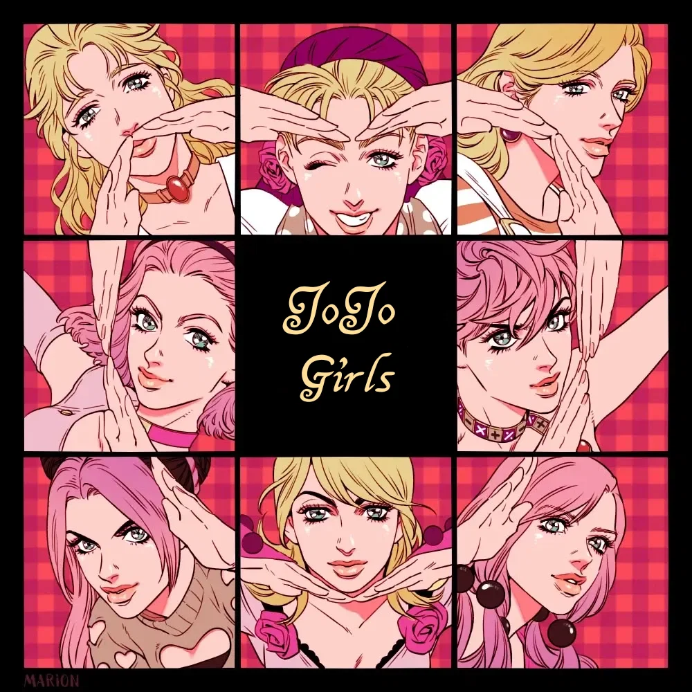 Avatar of 8 JoJo girls