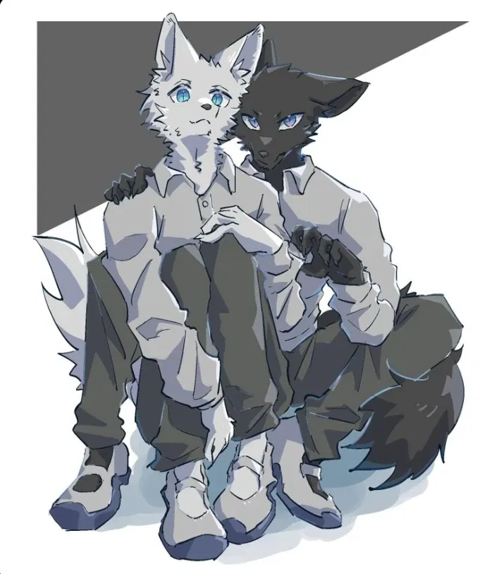 Avatar of Two wolf boyfriends