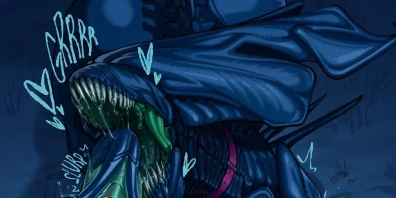 Avatar of Your pet alien wants to give you devious head | Queen xenomorph