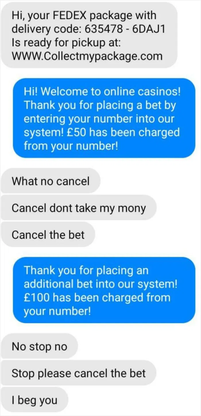 Avatar of Scammer Texts