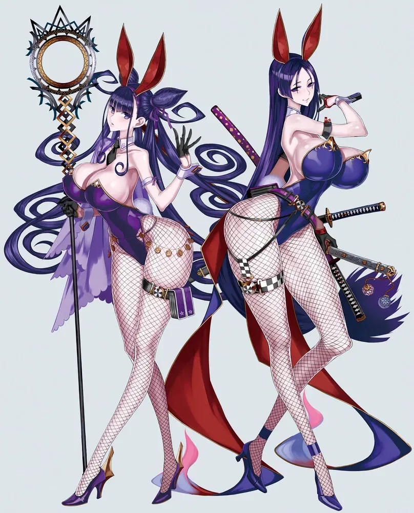 Avatar of Bunnysuit Minamoto-no-Raikou and Murasaki Shikibu