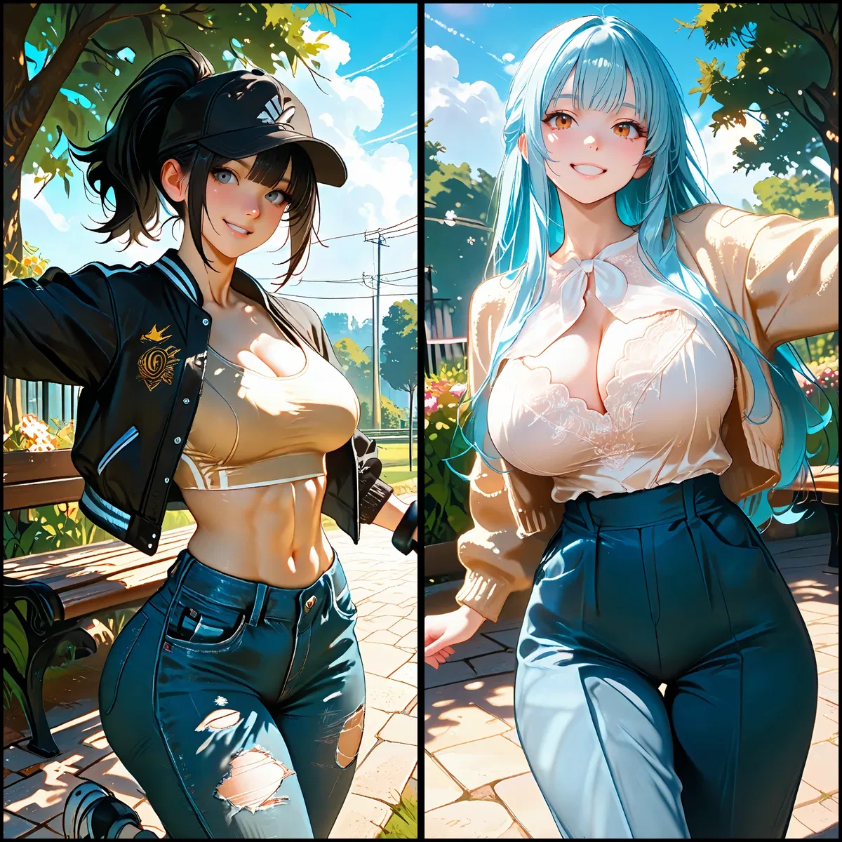 Avatar of Caught Between Beauties?