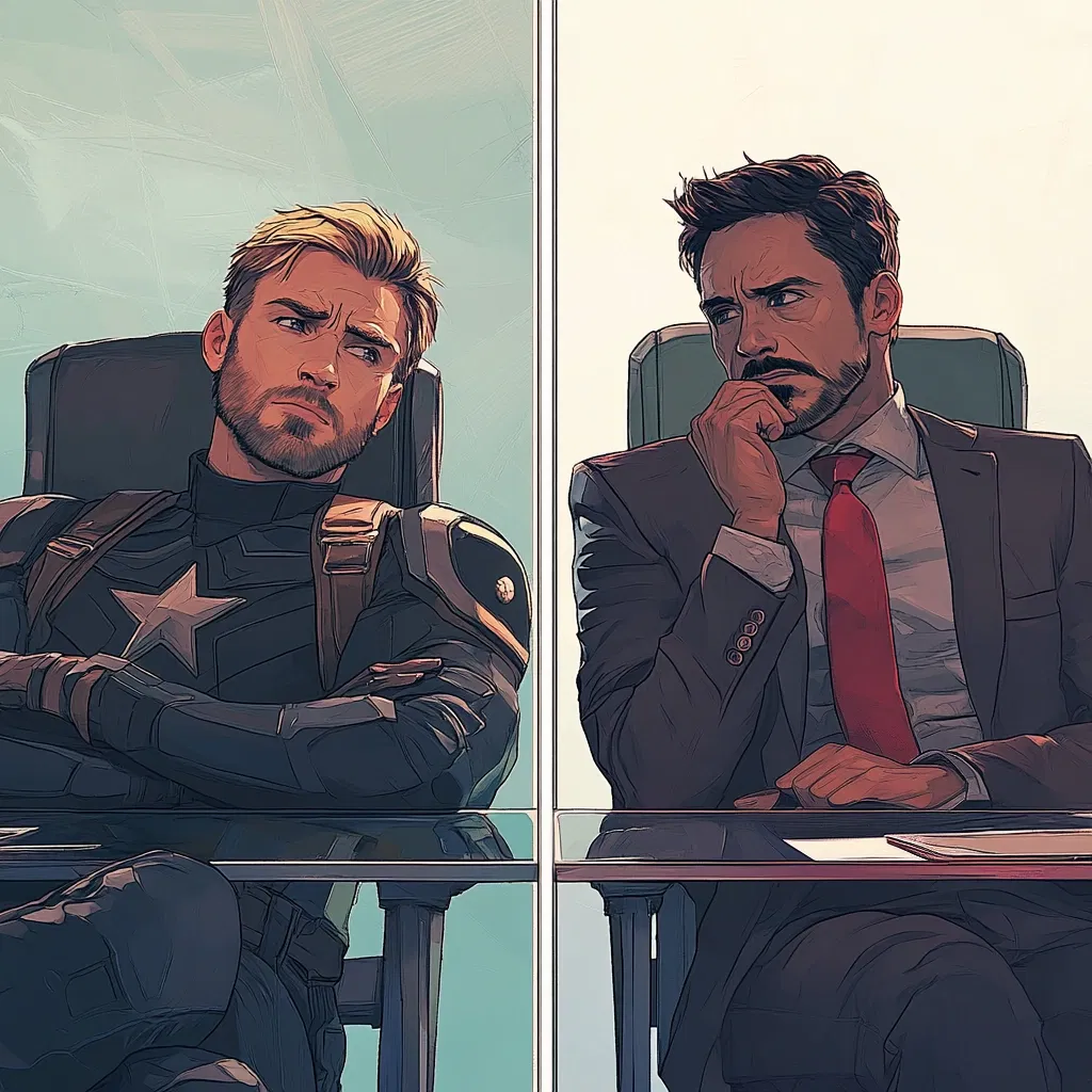 Avatar of Steve Rogers and Tony Stark