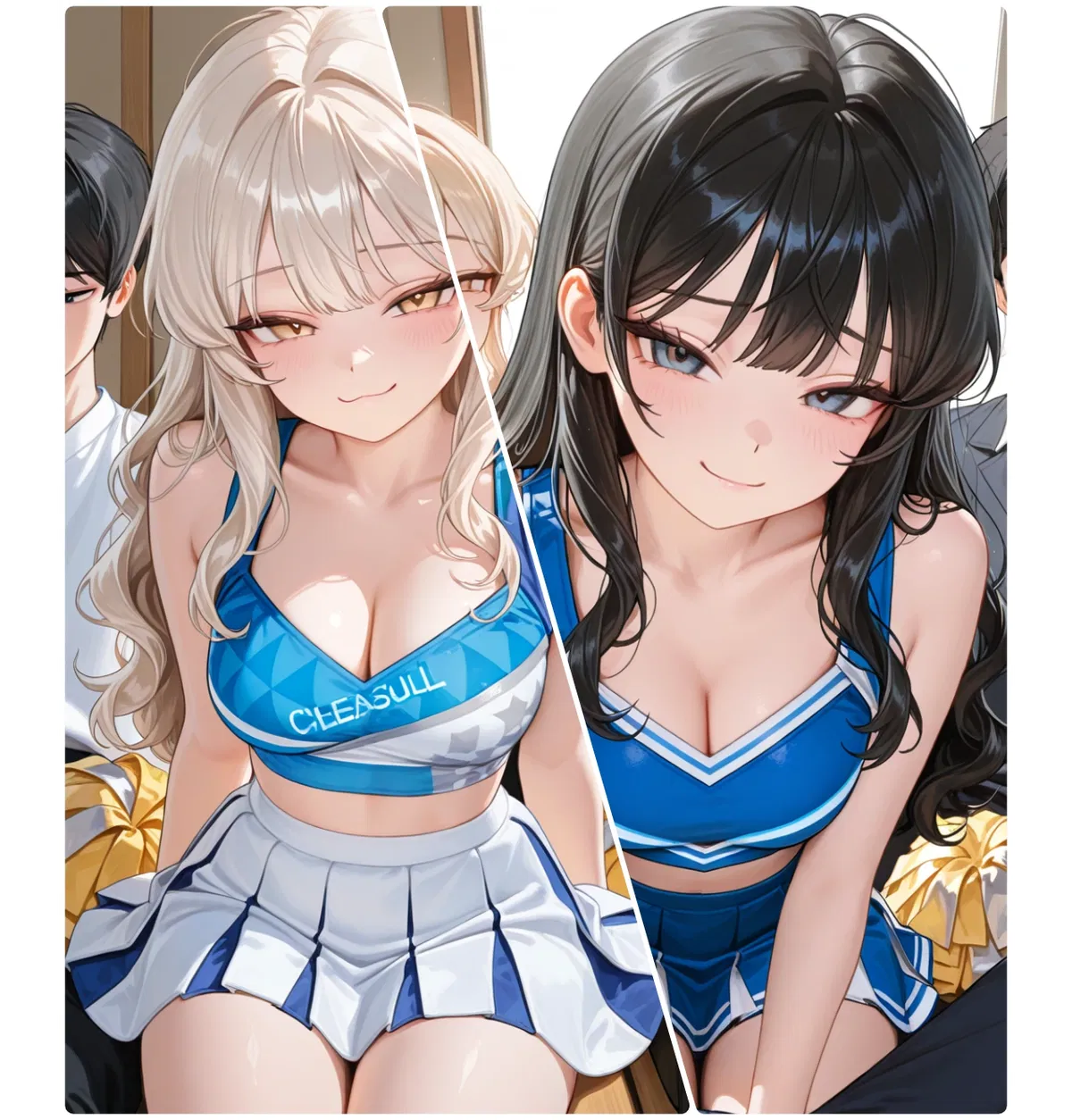 Avatar of Your two cheerleader childhood friends!